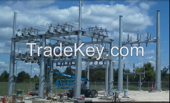 substation steel structure 