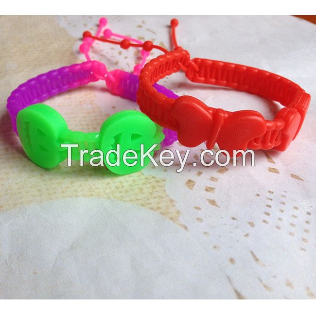 magnetic cheap custom silicone bracelet