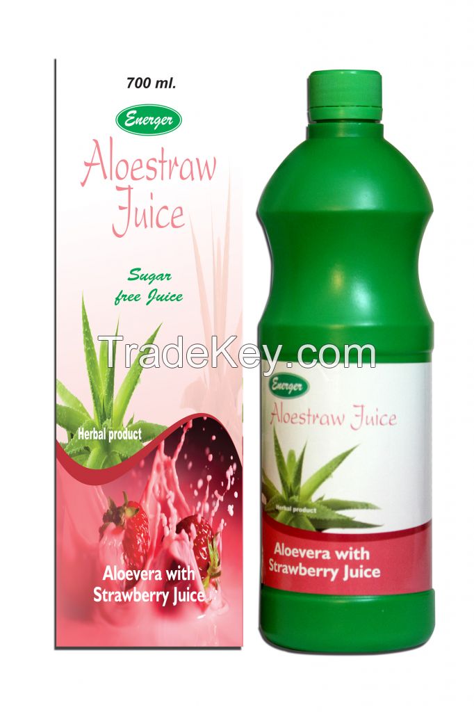 Strawberry Aloestraw Juice