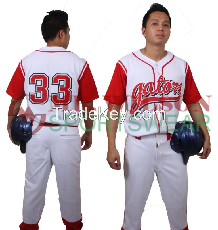 Fully Customizable Baseball Uniform Set