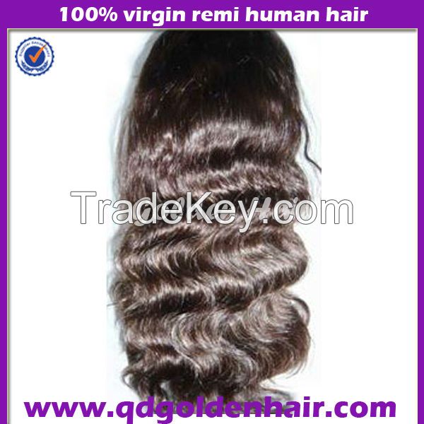 100% High Quality Virgin Remy Human Hair Full Lace Wig