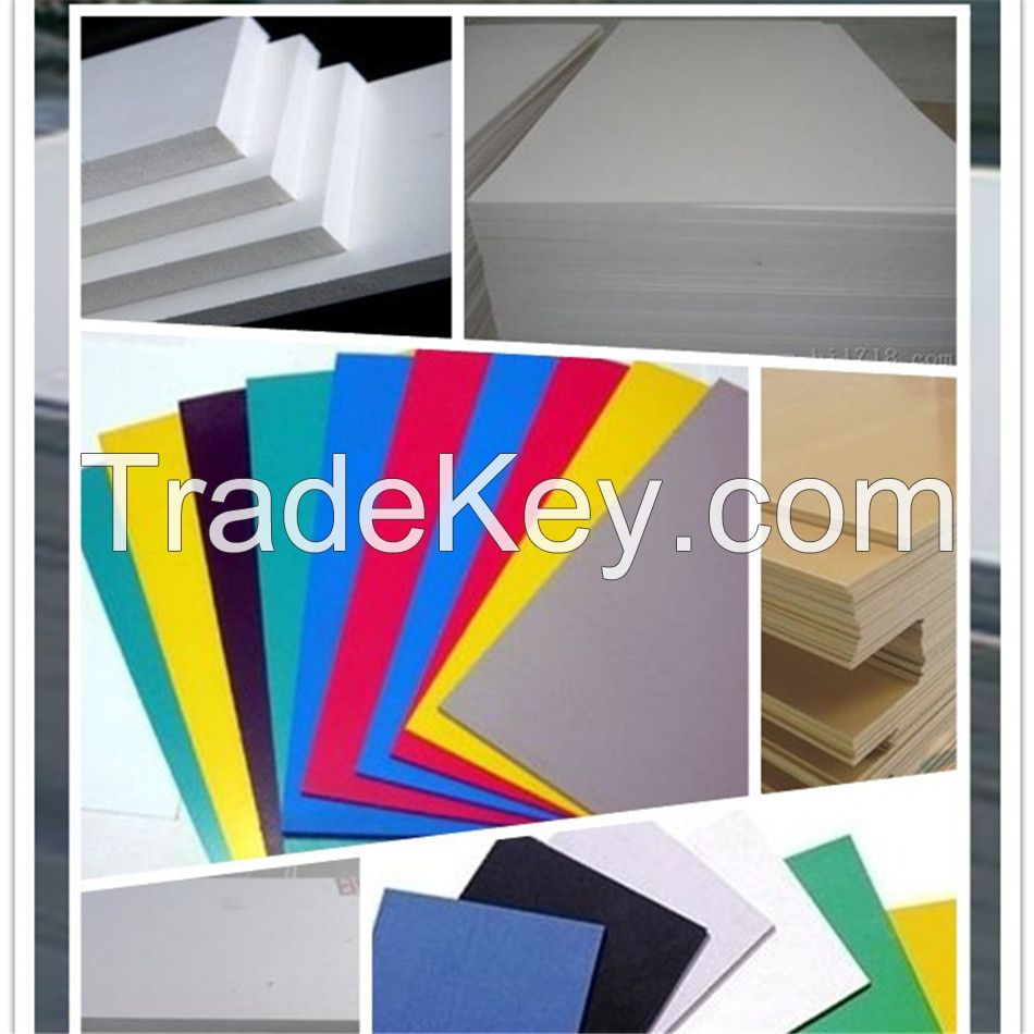 China supply pvc rigid sheets, density 1.5-1.85g/cm^3