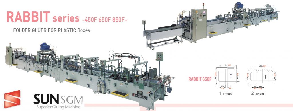 Folder Gluer Machine RABBIT Series 650F