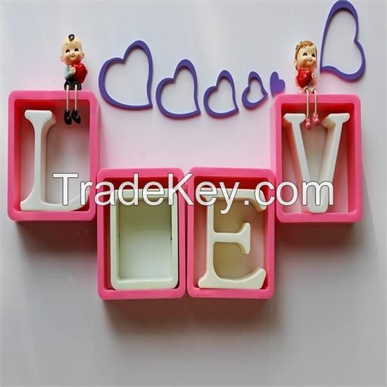 ABS plastic cube love wall cube shelf, Children shelf, decor shelf, book shelf, bookcase