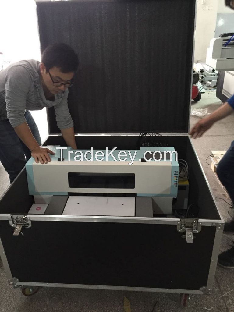 T-shirt flatbed printer