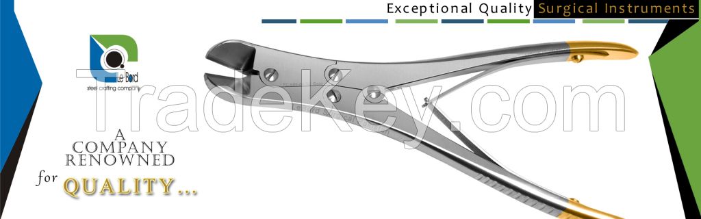 Surgical Orthopedic Pin Wire Cutter TC Gold