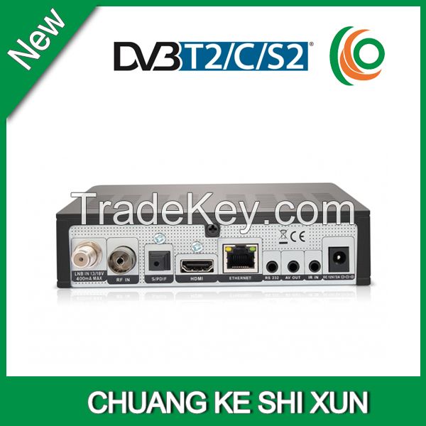 HD combo receiver DVB-S2 DVB-T2 DVB-C hd digital satellite receiver 