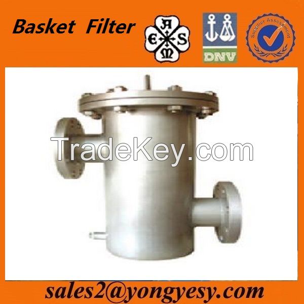 oil and gas basket filter