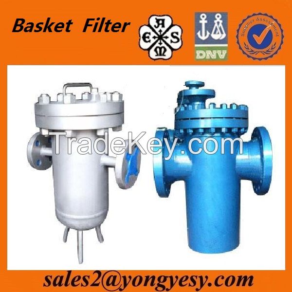 oil and gas basket filter