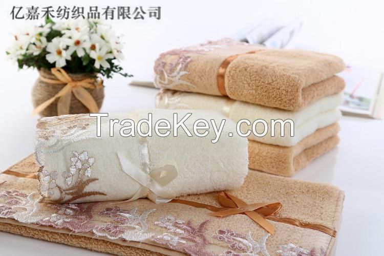 cotton silk towel set