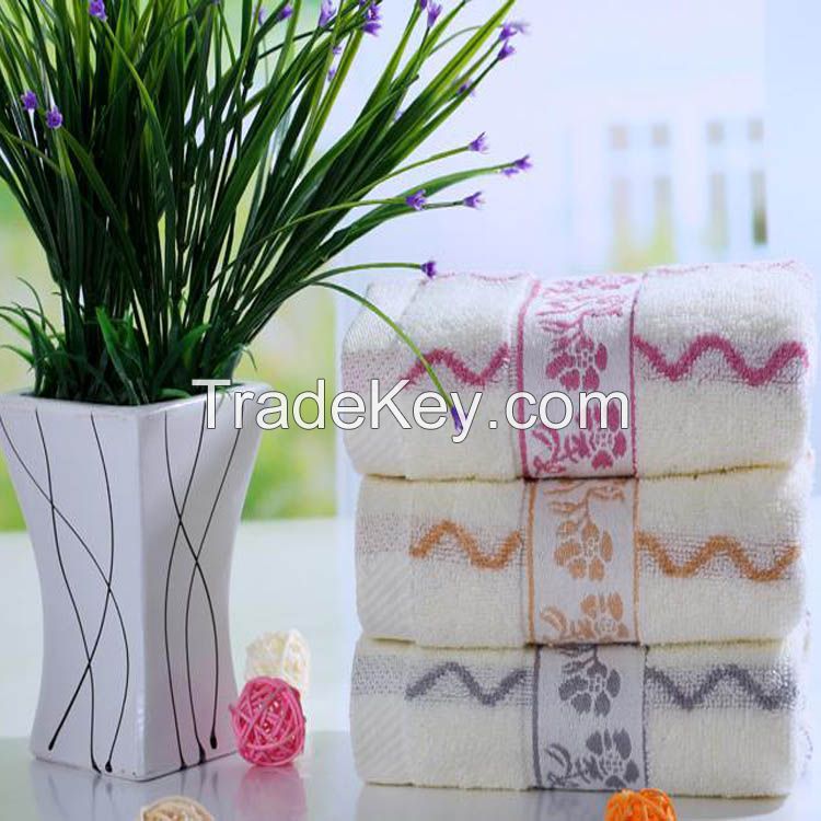 Soft twist water lines towels