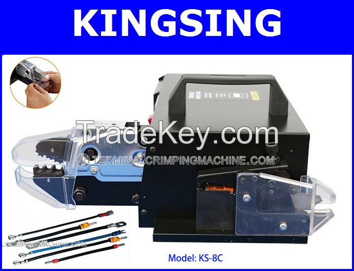 KS-8C HIGH accuracy Terminal Crimping Machine+ Free Shipping by DHL/Fe