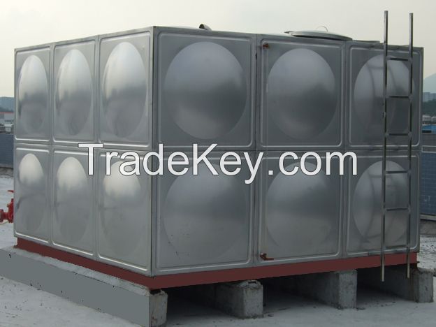 stainless storage water tank