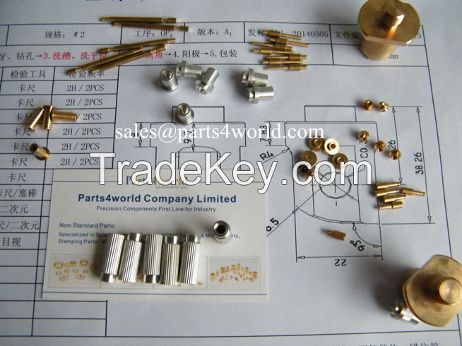 Custom Aluminum or Brass Precision Turned Parts &amp; Screw Machine Products