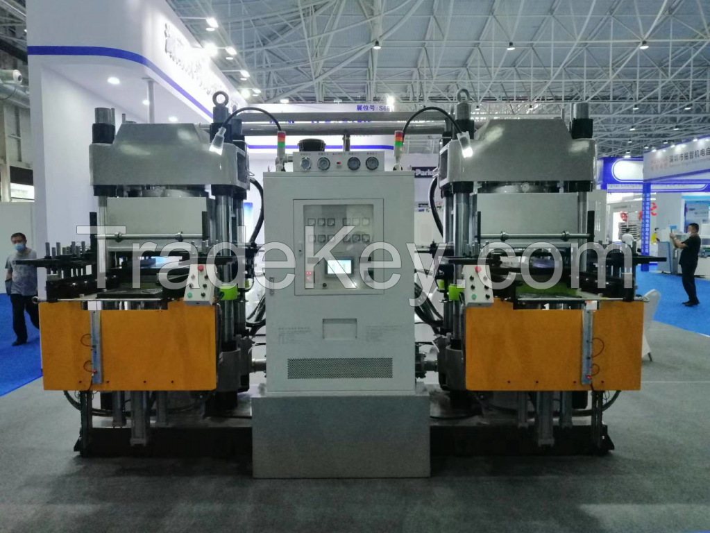 High Quality Rubber Automatic Vacuum Flat Vulcanizing Machine 200T 300T 400T Rubber Vulcanizing Machine Rubber Sheet Flat Vulcanizing Press Machine