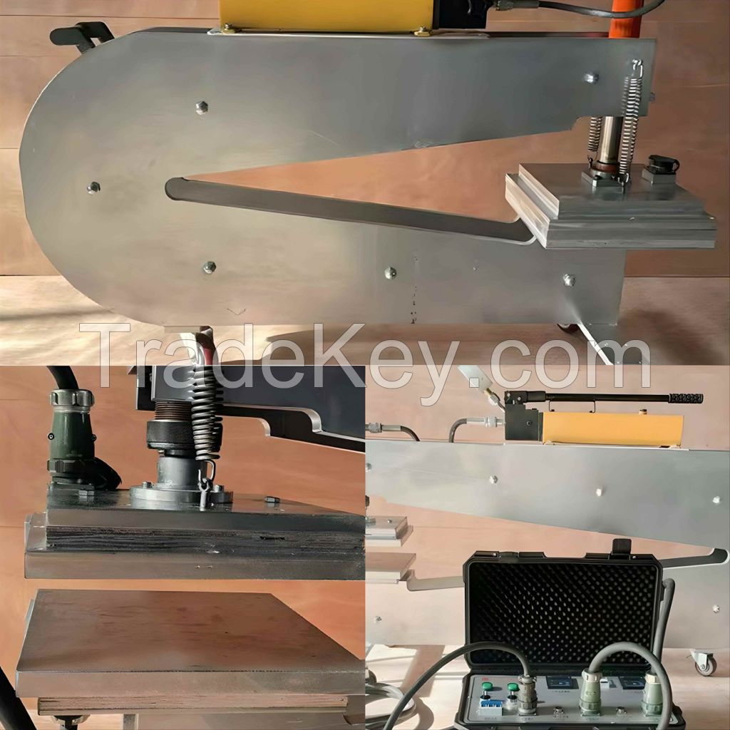 High Quality Rubber Conveyor Belts Spot Repair Vulcanizing Press Mining Conveyor Belt Spot Repair Vulcanizer Press Hydraulic Spot Repair Press for Rubber Vulcanization Machine