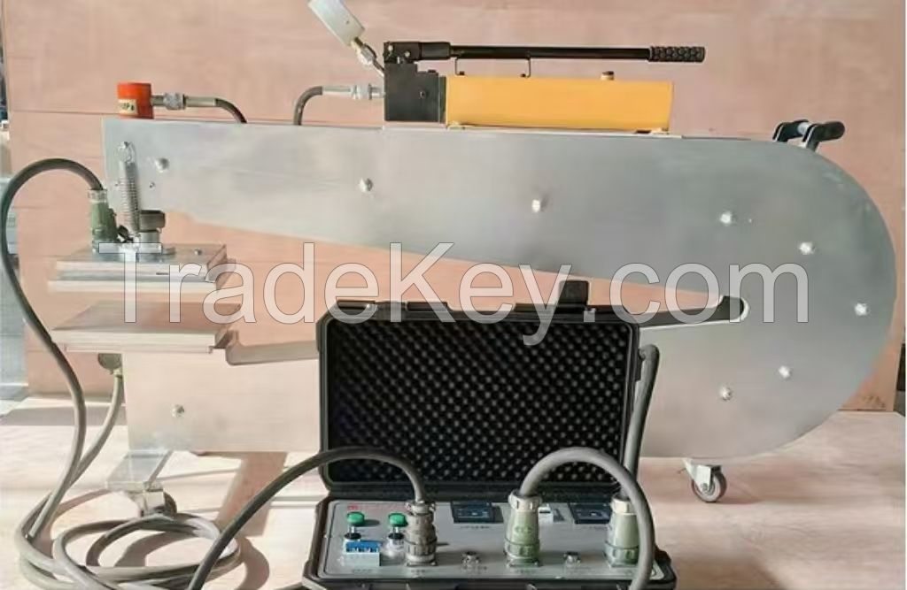 High Quality Rubber Conveyor Belts Spot Repair Vulcanizing Press Mining Conveyor Belt Spot Repair Vulcanizer Press Hydraulic Spot Repair Press for Rubber Vulcanization Machine
