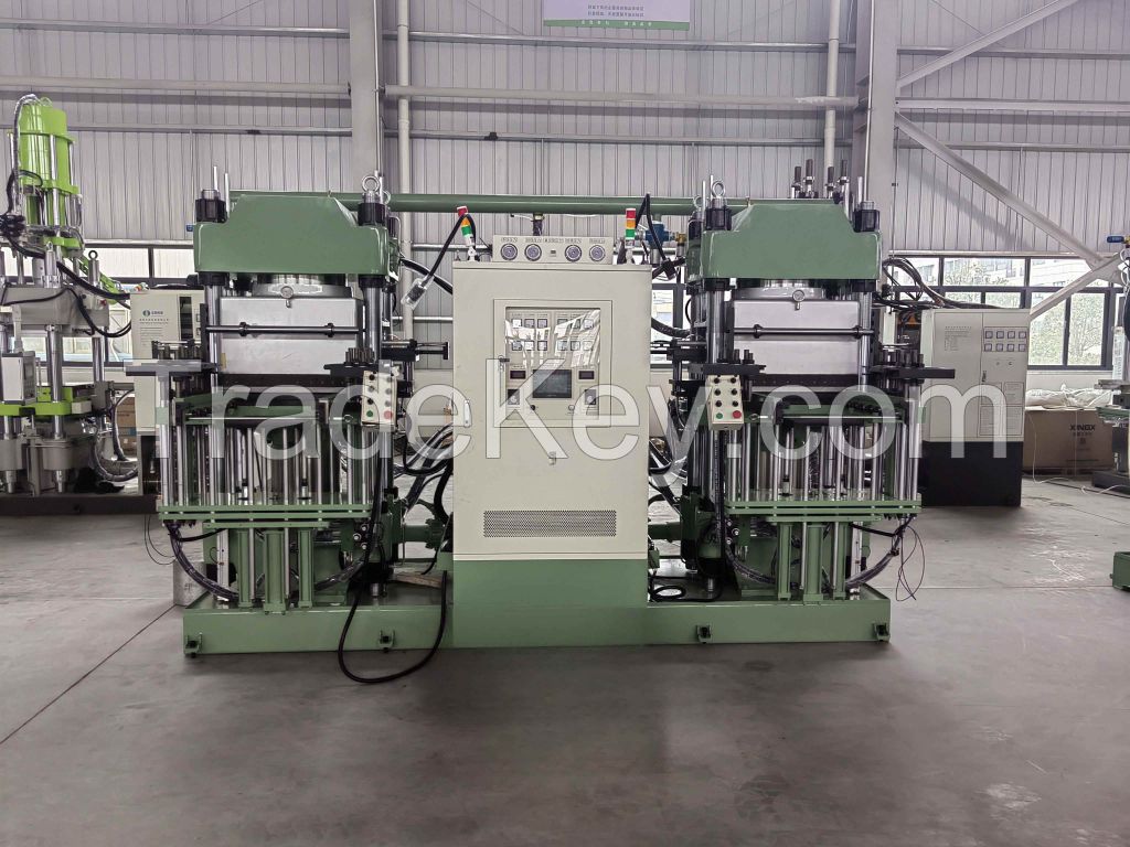 High Quality Rubber Automatic Flat Vulcanizing Machine 200T 300T 400T Rubber Vulcanizing Machine Rubber Sheet Vacuum Flat Vulcanizing Press Machine