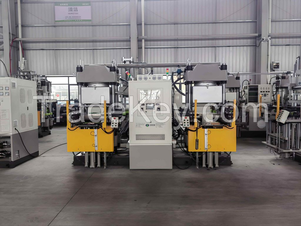High Quality Rubber Automatic Flat Vulcanizing Machine 200T 300T 400T Rubber Vulcanizing Machine Rubber Sheet Vacuum Flat Vulcanizing Press Machine
