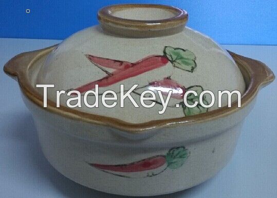 Earthenware: casseroles