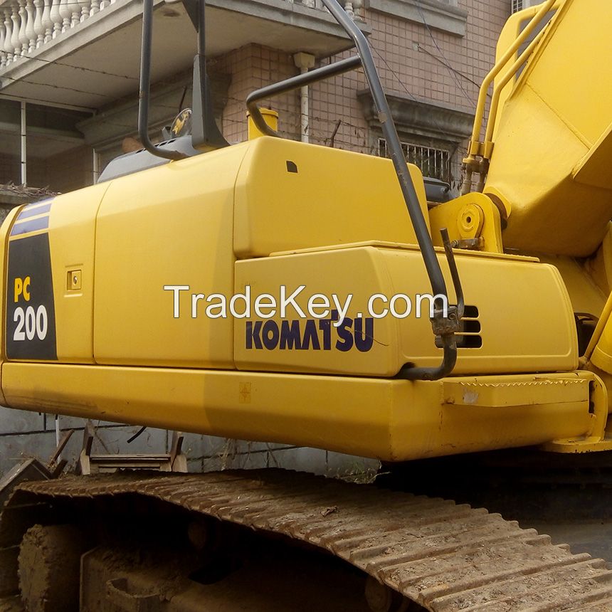 Used Komatsu PC200-7 Crawler Excavator, Used Komatsu PC200-7 Excavator