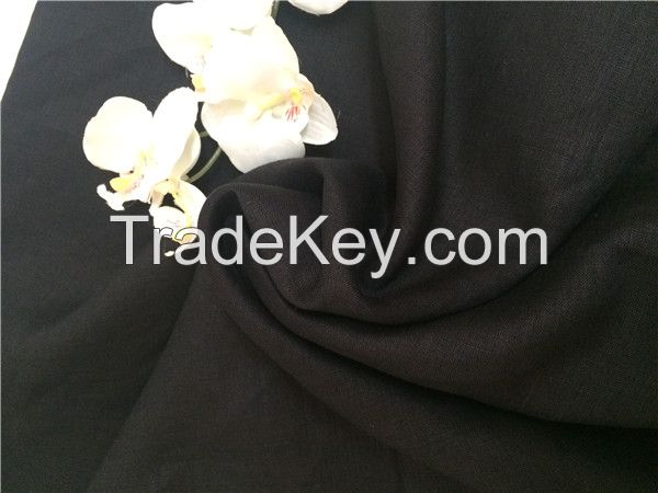 pure linen dyed fabric for garment