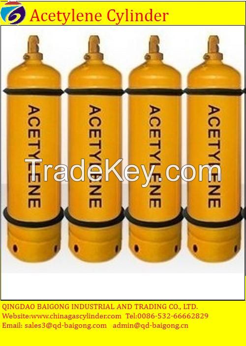 made in china acetylene gas cylinder price 