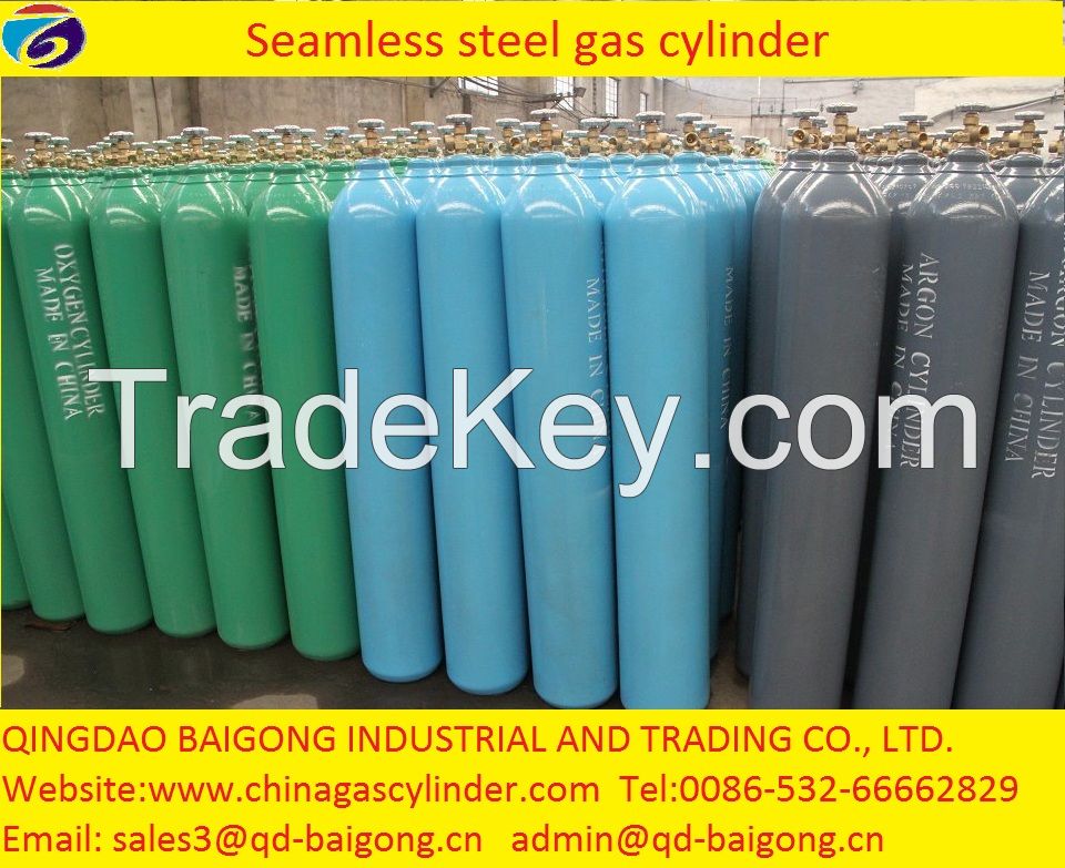 Industrial Gas Oxygen Nitrogen Carbon Dioxide Gas Cylinder