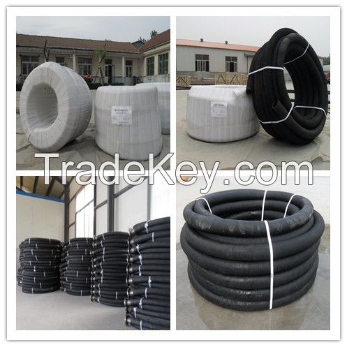 Fabric/ Wire Steel Reinforced Sand Blasting Rubber Hose