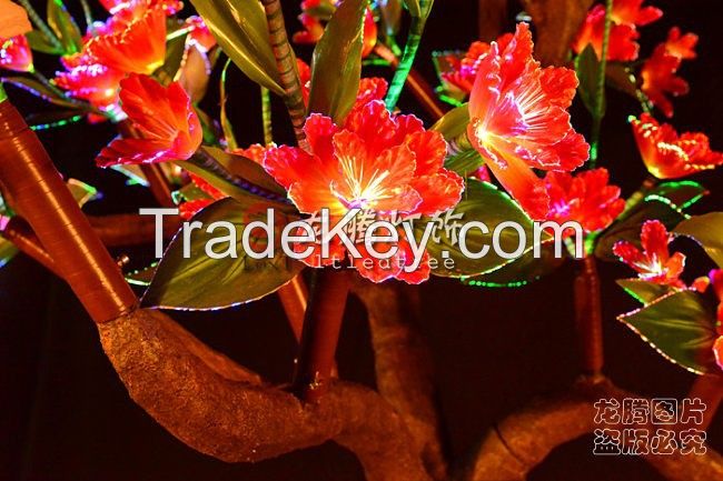 3m Beautiful Fibre optic flower tree light