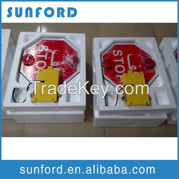 wholesale flashing leds stop signs for big nose school bus