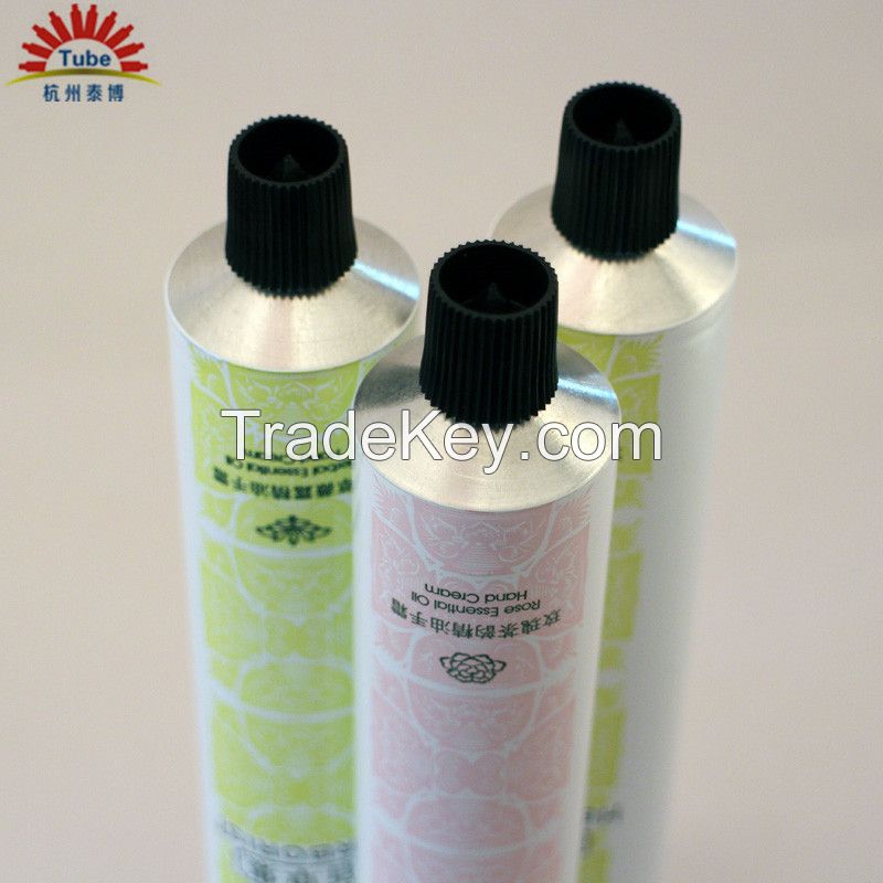 hand cream packaging thin wall soft aluminum tube