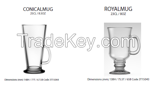 Conical &amp; Royal Mugs