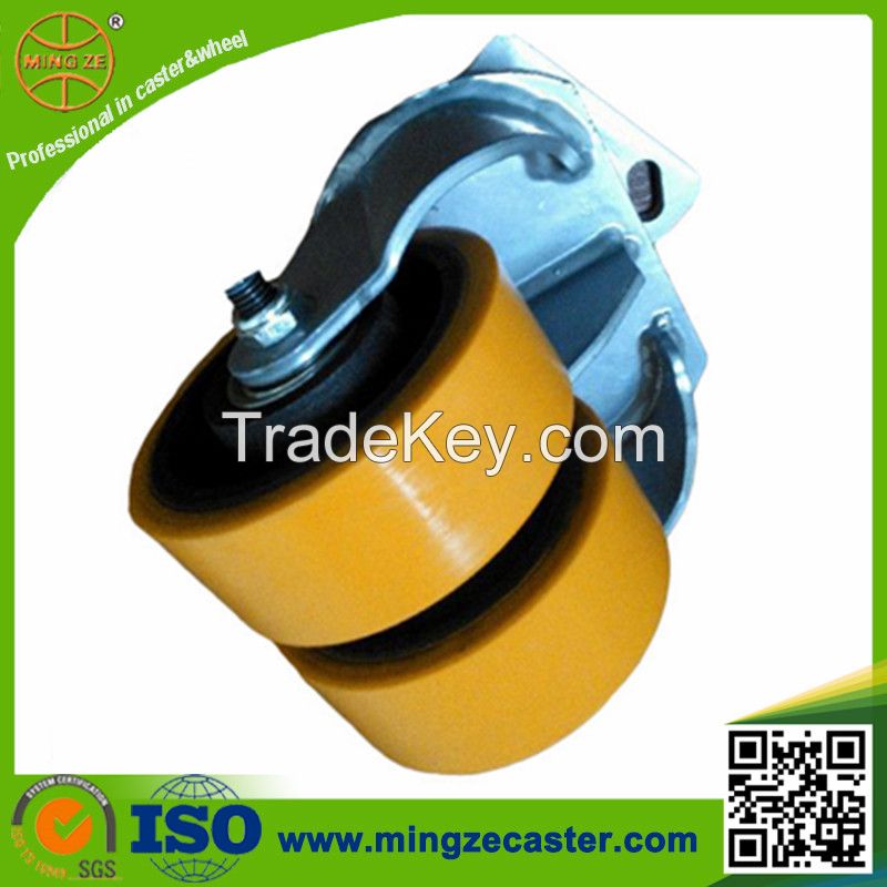 Dual Wheel Caster Extra Heavy Duty Castor Twin Wheel Swivel Caster