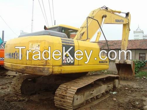 Used Crawler Excavators Komatsu PC200-7