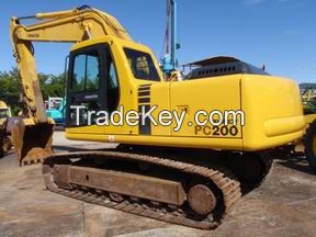 Used Crawler Excavators Komatsu PC200-6