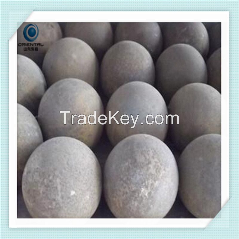 Oriental cast iron grinding ball/grinding media/steel balls