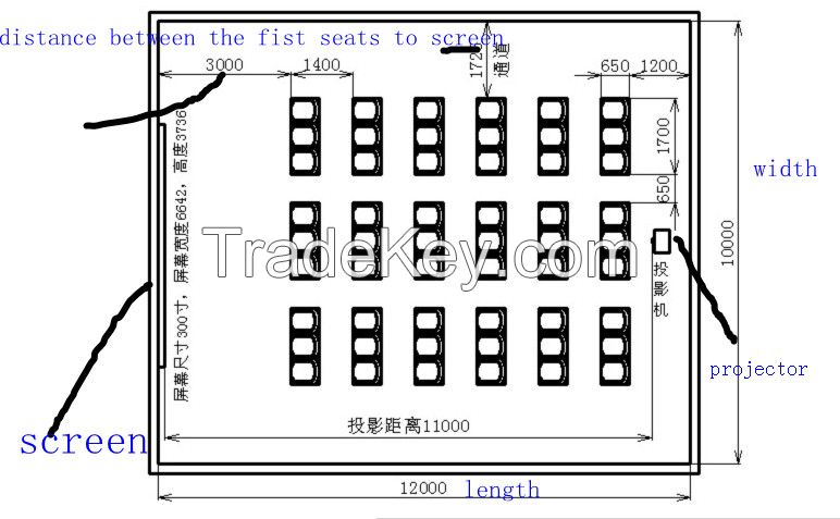 2014 the most hot sale 5d 7d 9d xd cinema movie theater China supplier