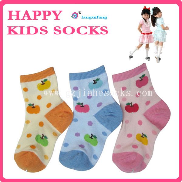 Kid cotton socks pattern child socks, cartoon tube sock