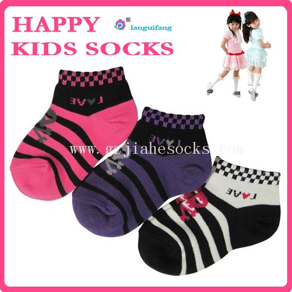 Kid cotton socks pattern child socks, cartoon tube sock