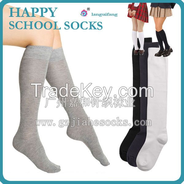 Guangdong Socks Manufacturer Custom  School Students socks