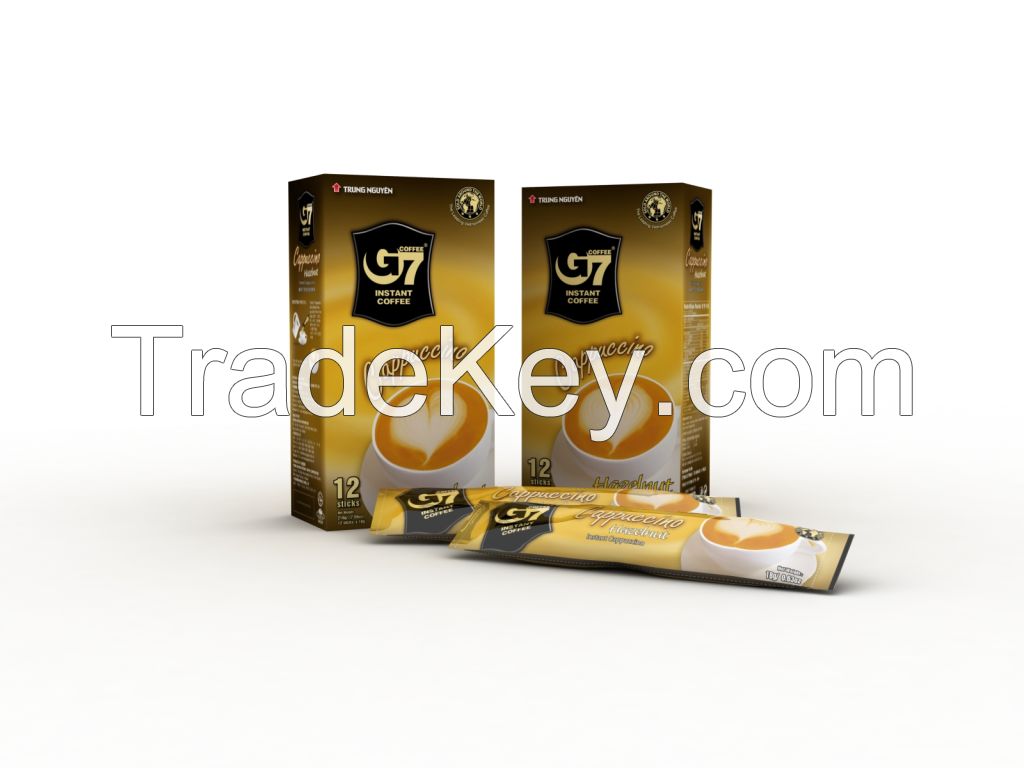 Instant Cappuccino Coffee G7 (Hazelnut)