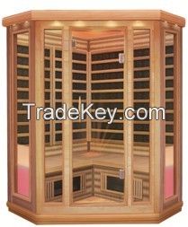 Dry sauna room