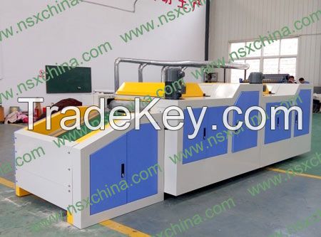 Textile recycling machine