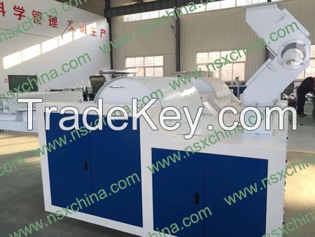 Textile recycling machine