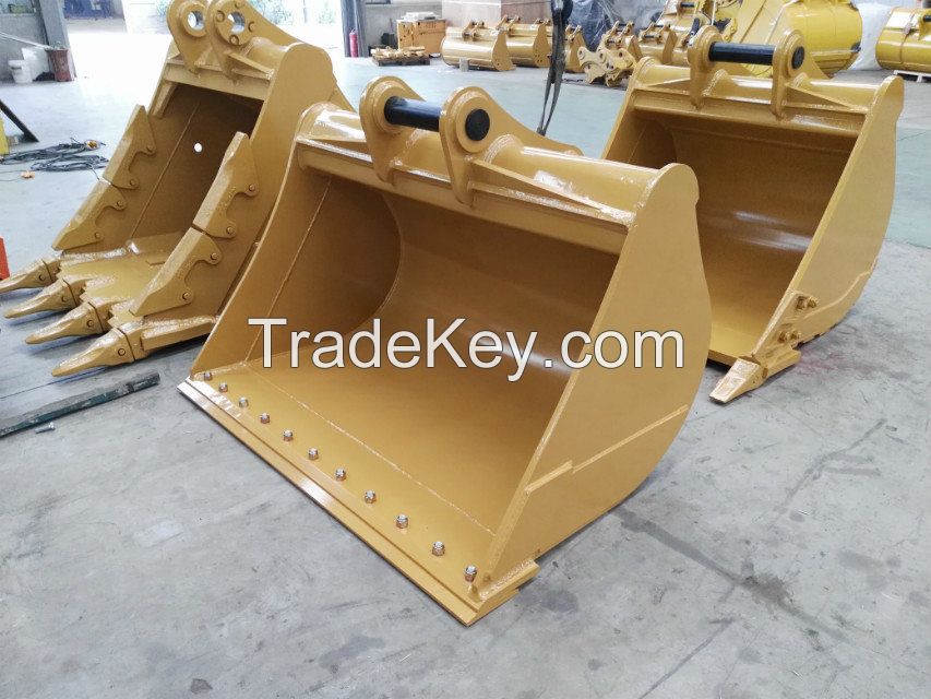 excavator wide bucket, trench bucket, mud bucket