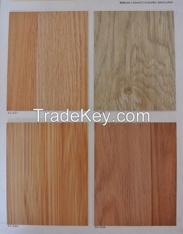 Size 0.12-0.5mm woodgrain decorative foil pvc manufacturer