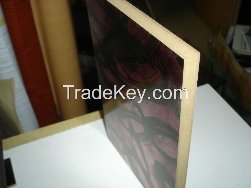 Aluminum Faced MDF panel/aluminum composite board/aluminum foil faced MDF board