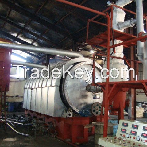 High oil yield crude oil distilllation plant and used engine oil recycling machine