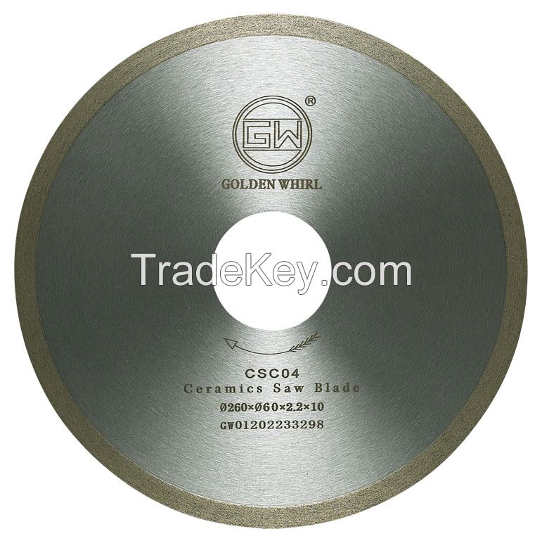 Continuous Rim Ceramic saw blade 260